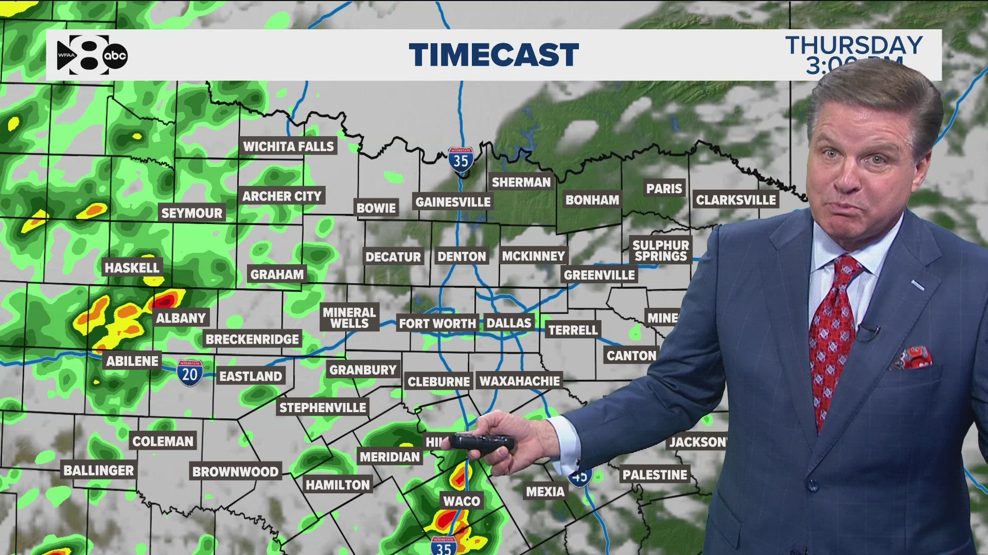 Rain is back in the forecast this week after severe weather Monday. Here's a look at when we can expect thunderstorms here in North Texas!