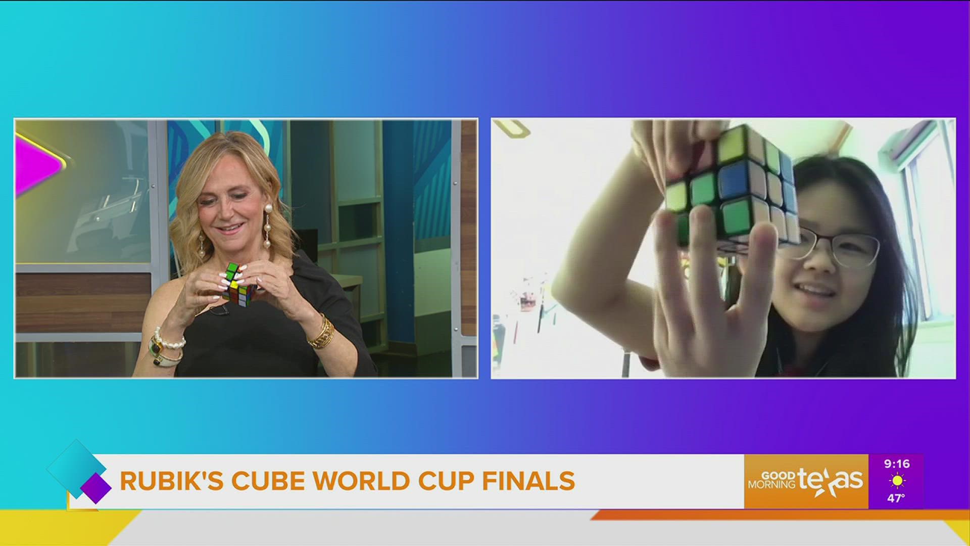 Speedcuber Dana Yi shares her tips and tricks for solving the Rubik's Cube