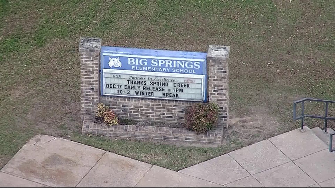 Big Springs Elementary virtual learning after COVID infections