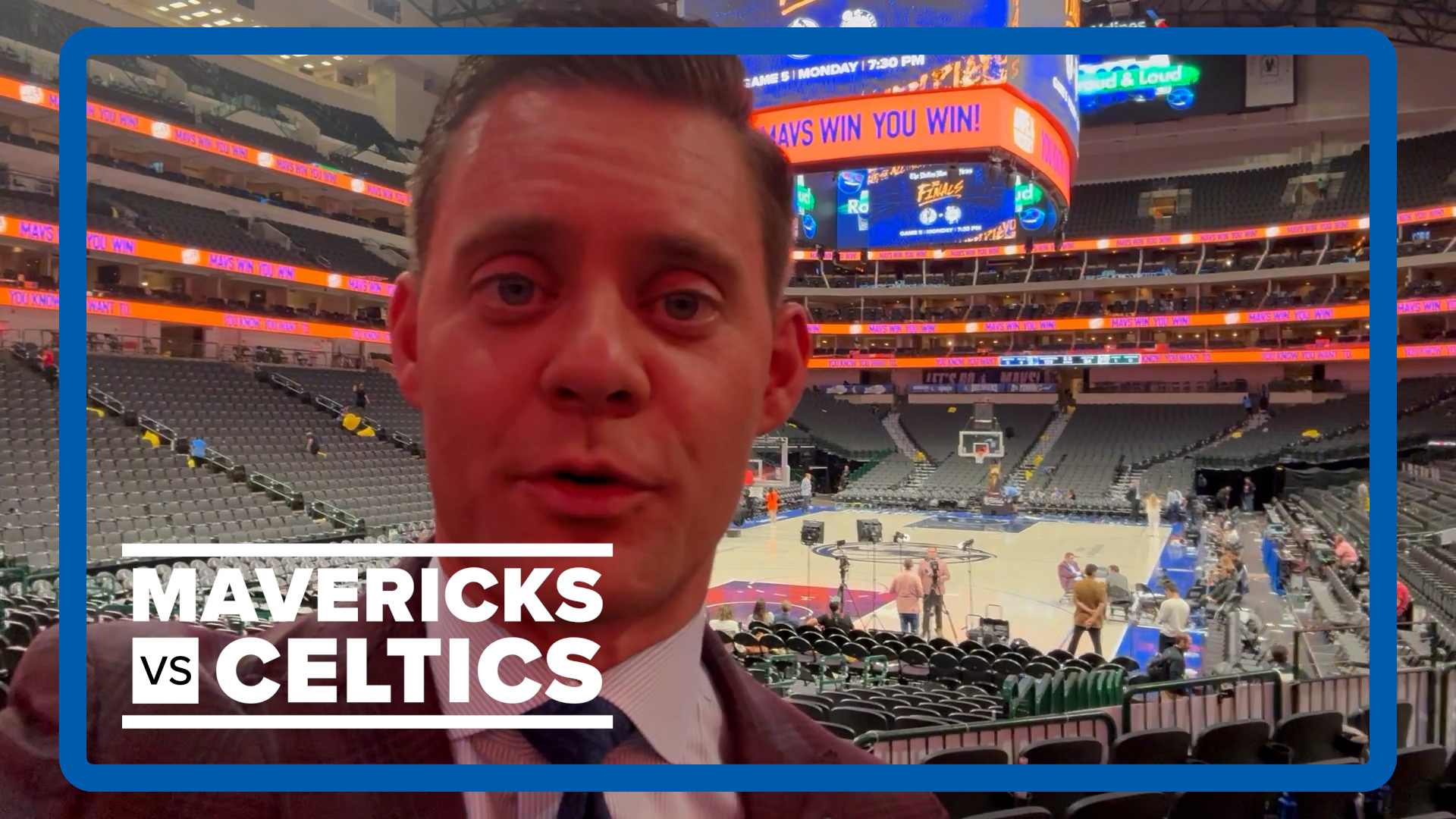 WFAA's Mike Leslie reacts to the Dallas Mavericks' 122-84 win over the Boston Celtics in Game 4 of the 2024 NBA Finals. Can the Mavs do it again Game 5 on Monday?