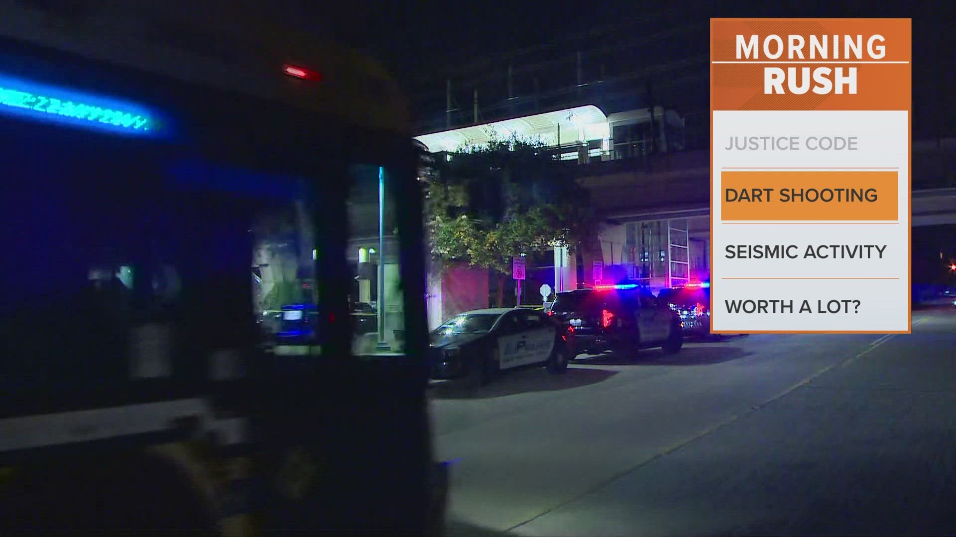 Dallas, TX DART security guard shoots suspect on train who attacked