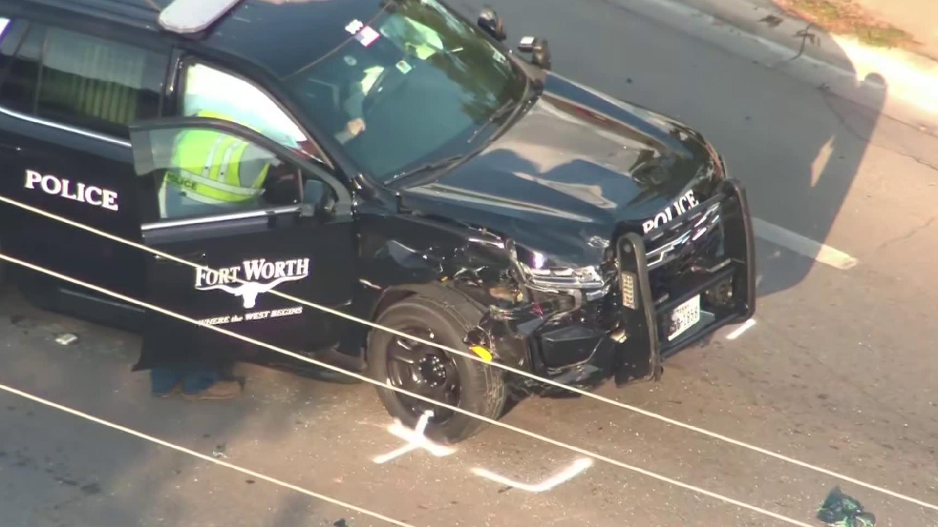 Fort Worth officer involved in crash, police say | wfaa.com