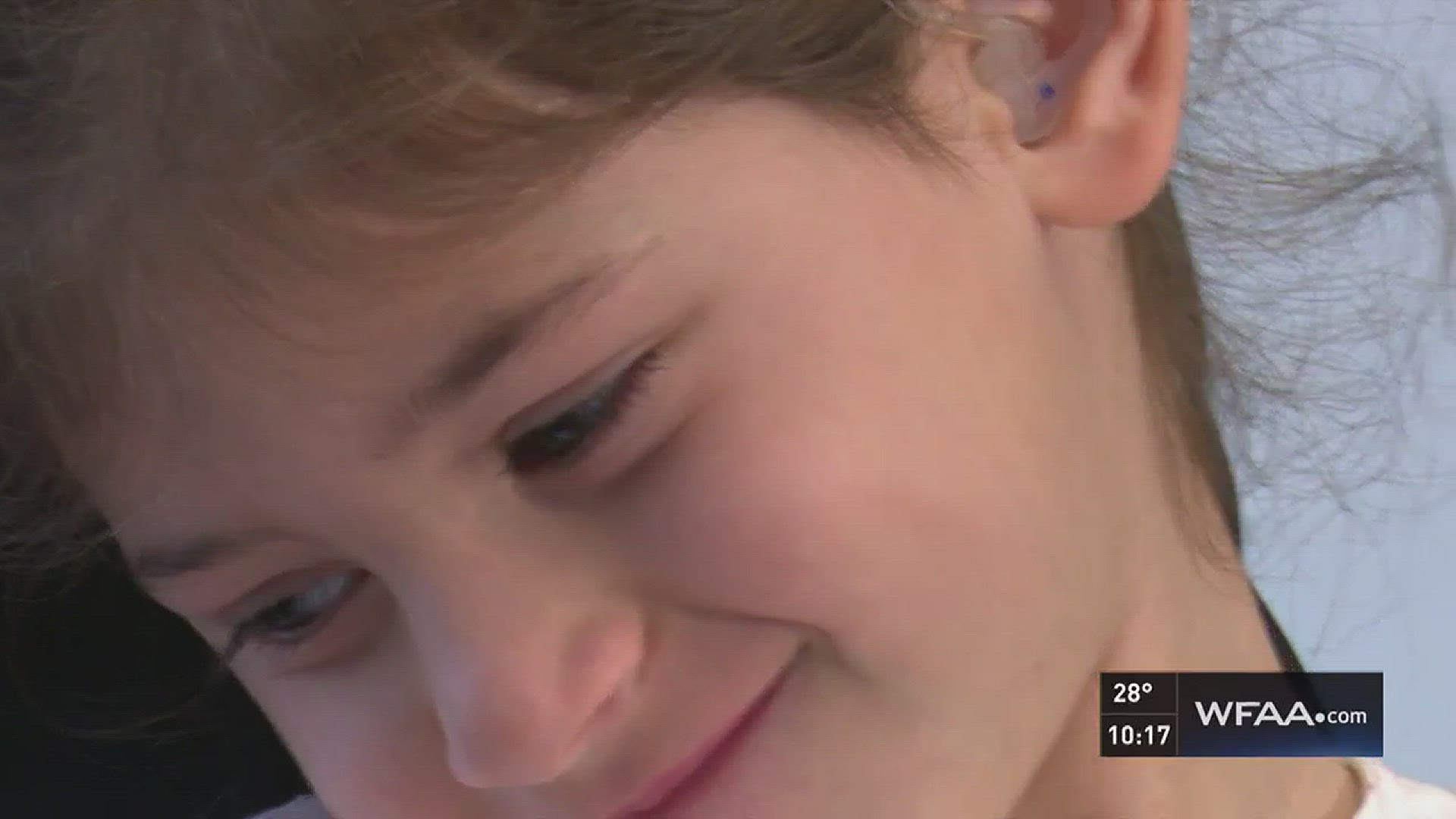 Father and daughter get matching hearing aids