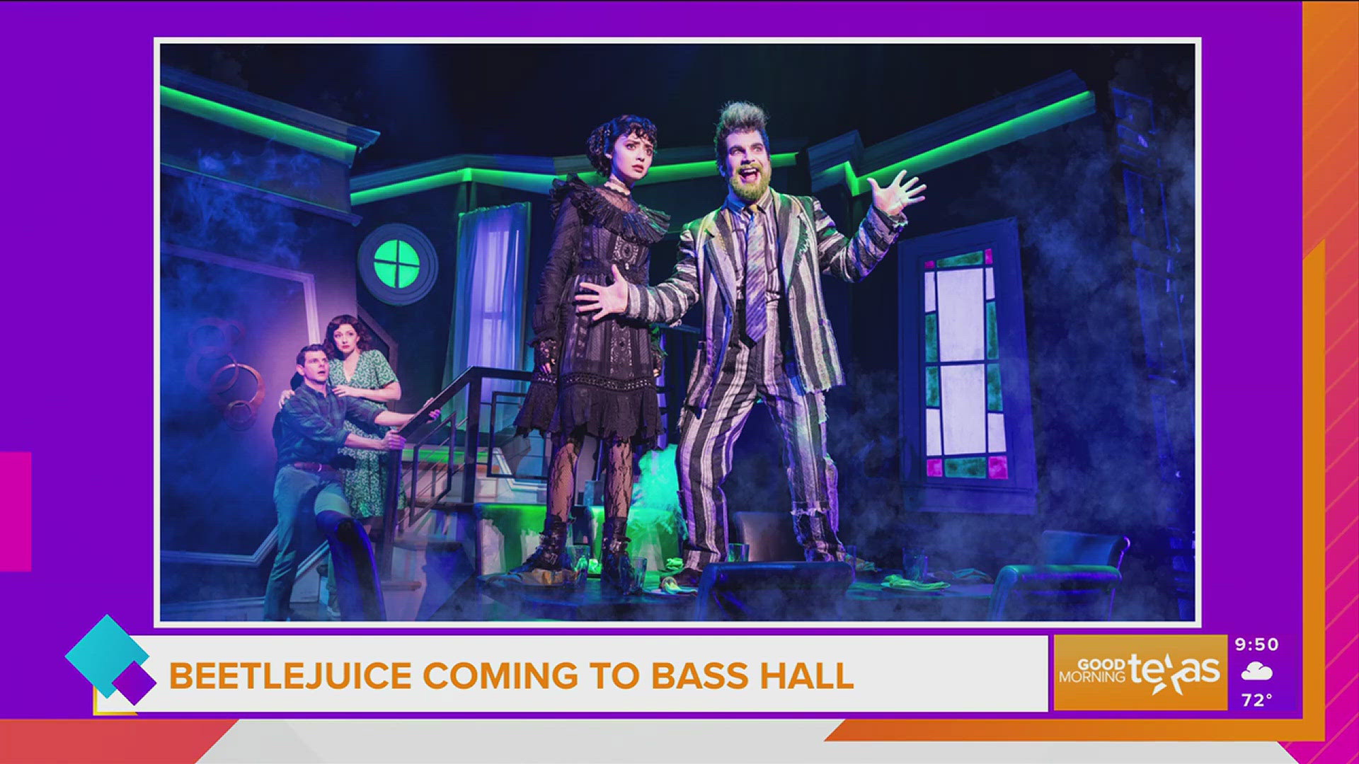 "Beetlejuice: The Musical" company member Megan McGinnis talks about what audiences can expect when the show hits the Bass Hall stage October 29 - November 3.