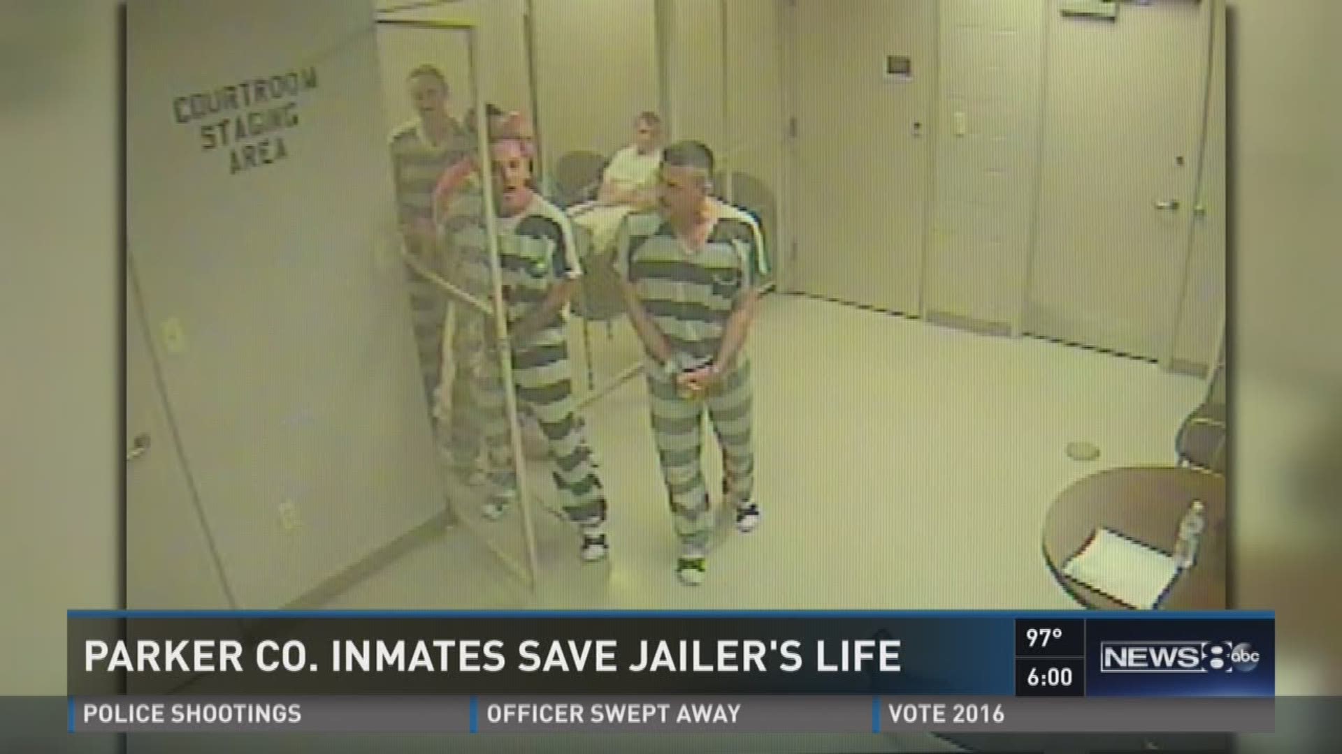 Parker County inmates save jailer's life