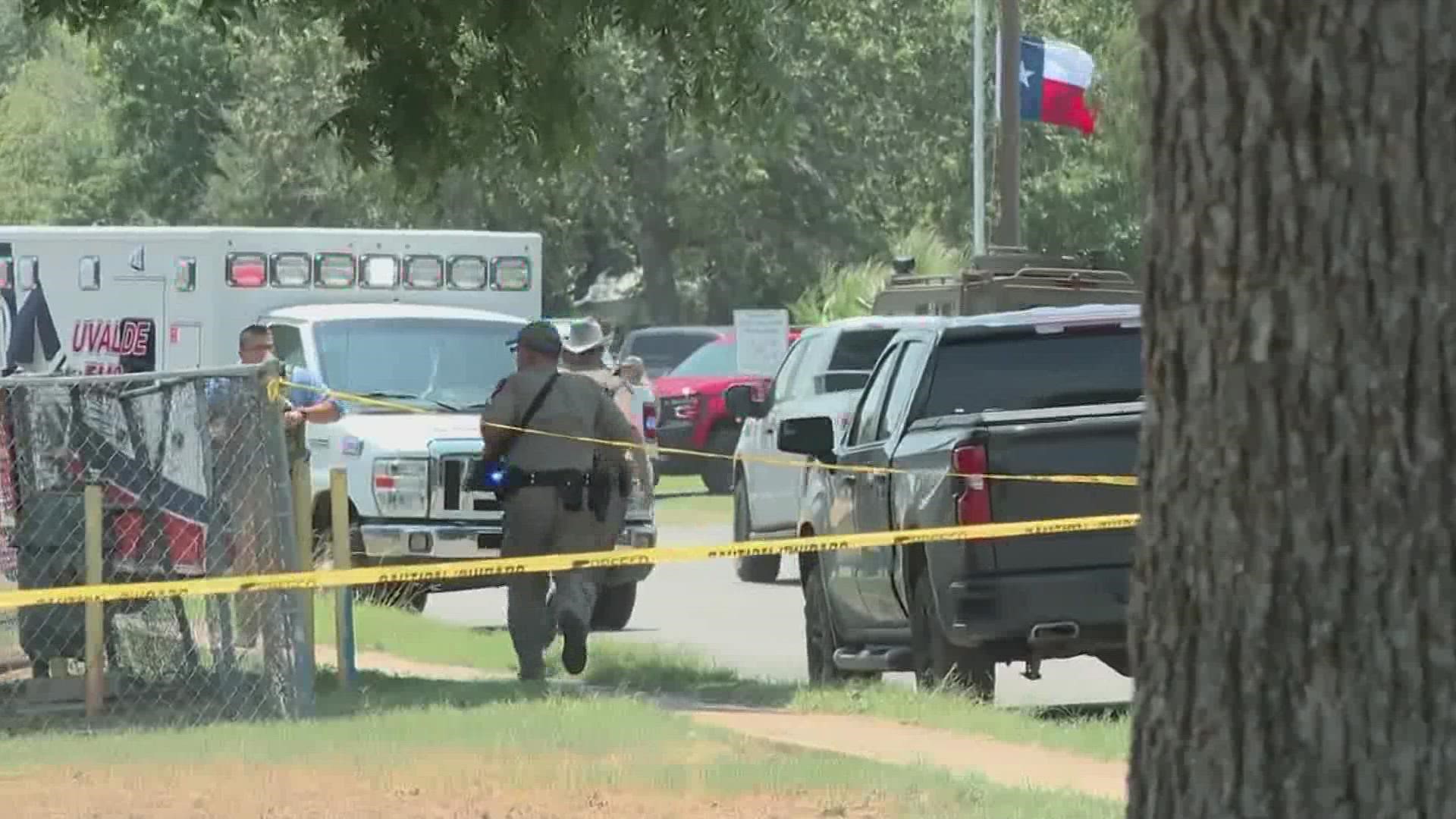 WFAA's Adriana De Alba provides a live update Thursday on the investigation into the Uvalde school shooting that left 19 children and two adults dead.