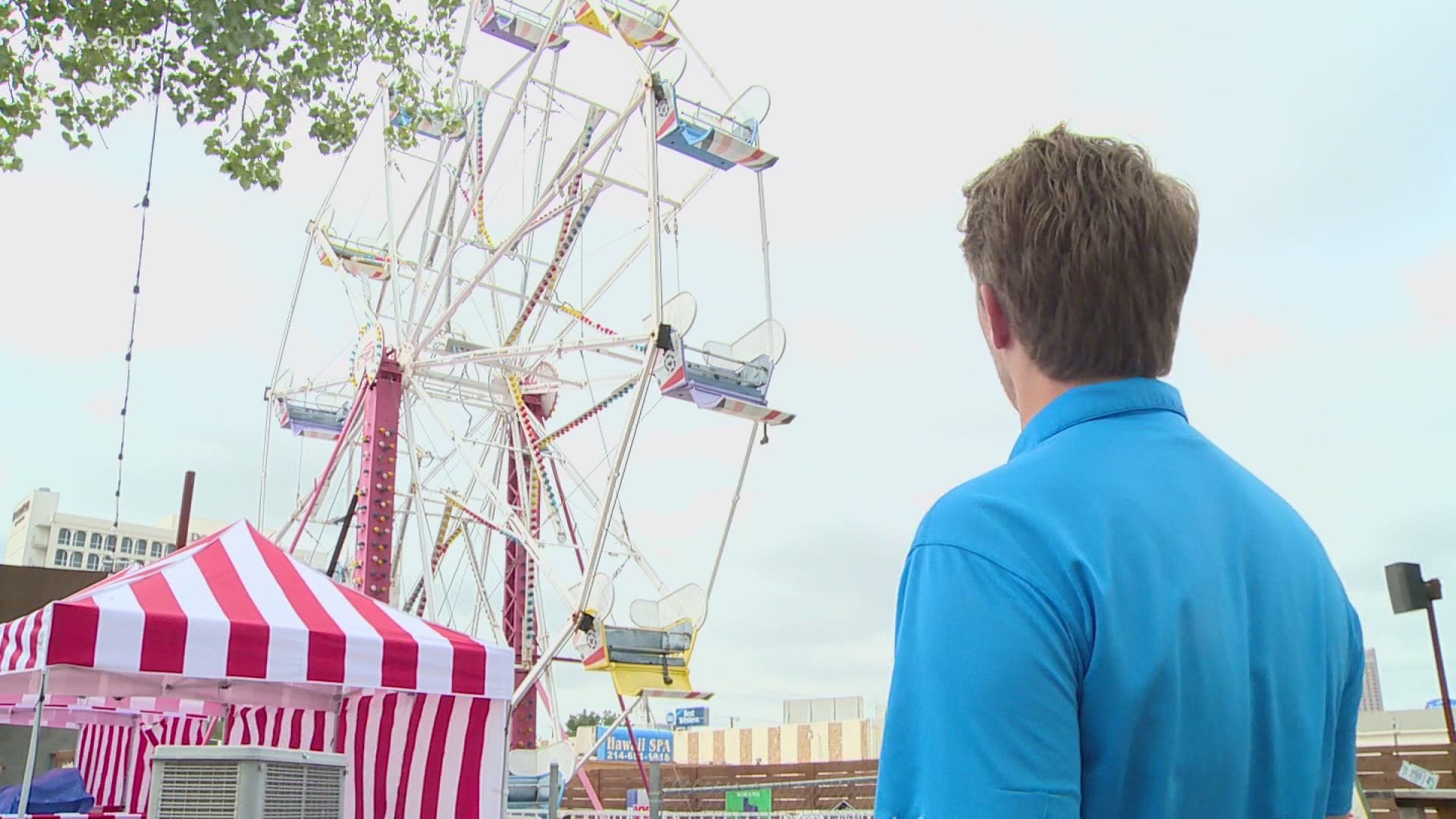 Ferris Wheelers is operating a state fair pop-up through the end of October. Here's a look at the set-up.