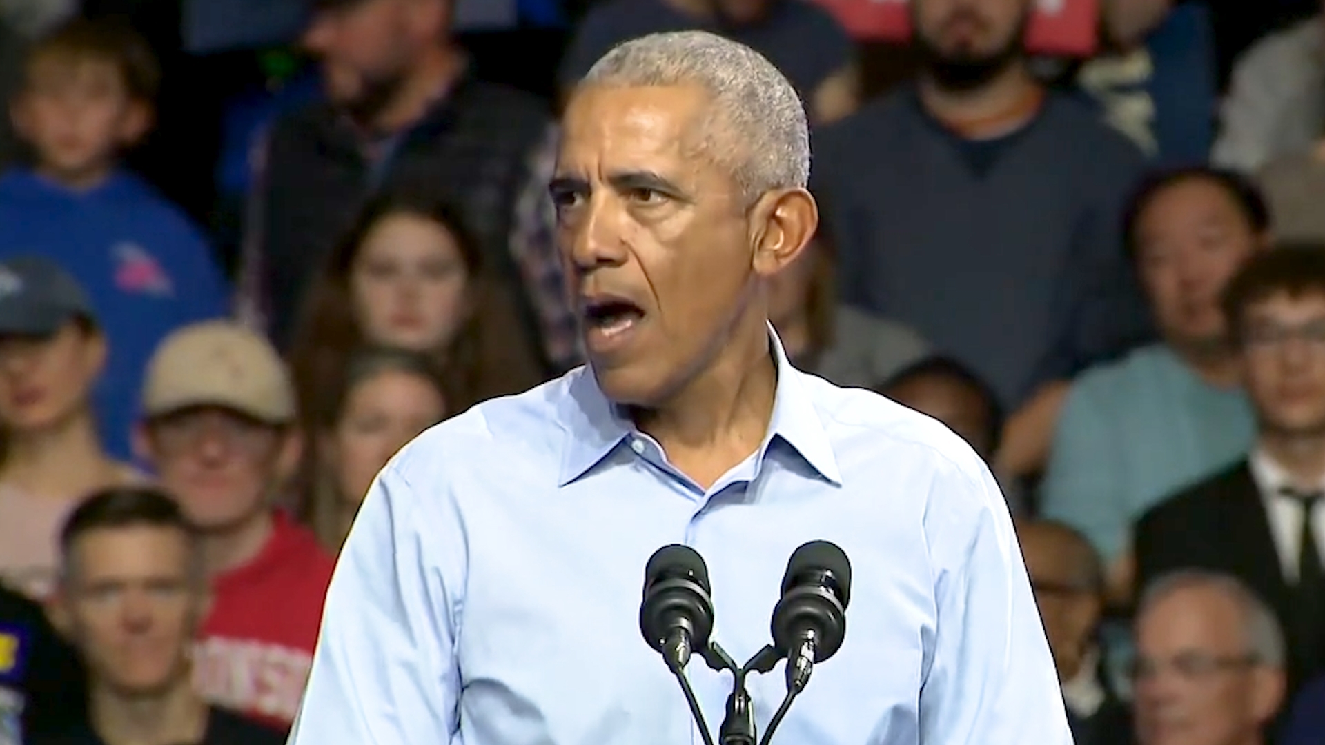 Watch Barack Obama's full speech at a Kamala Harris campaign rally in Milwaukee, Wisconsin, on November 3, 2024.