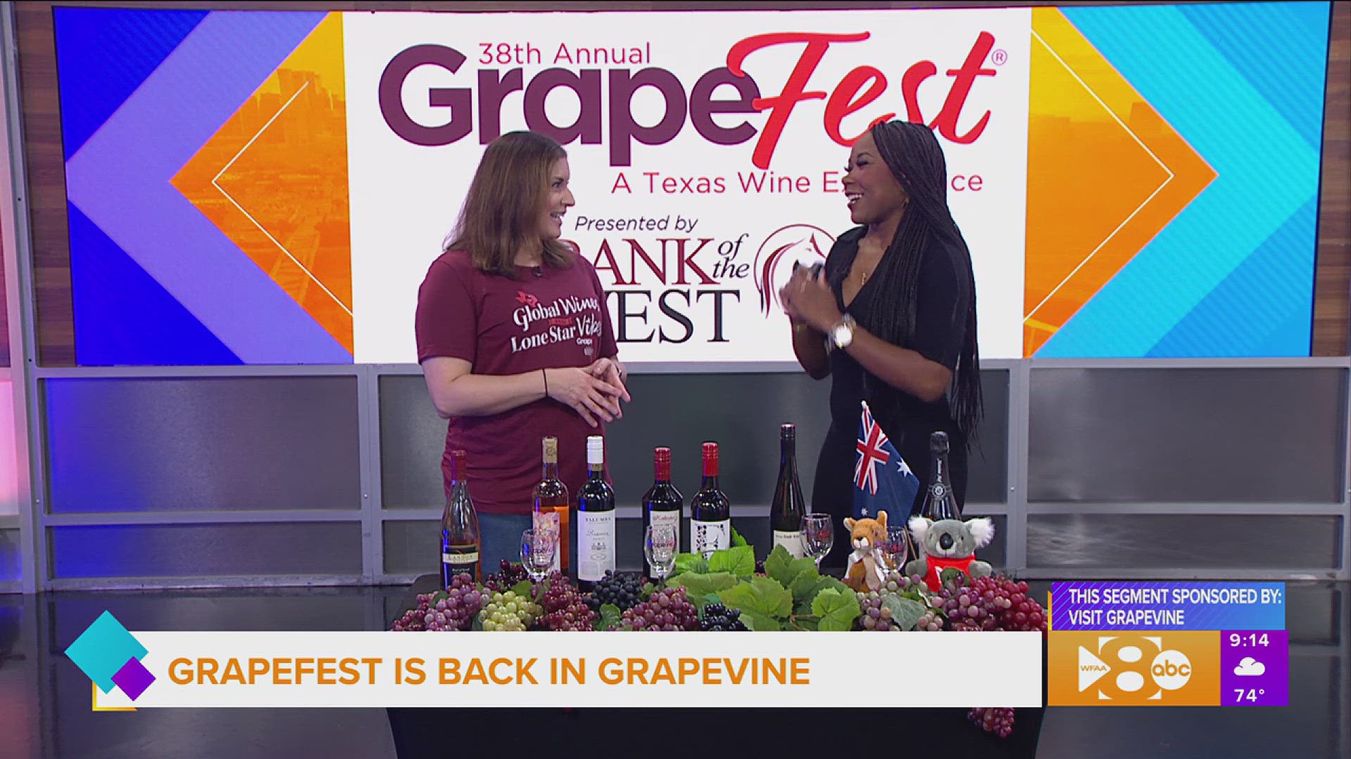 This segment is sponsored by Visit Grapevine.