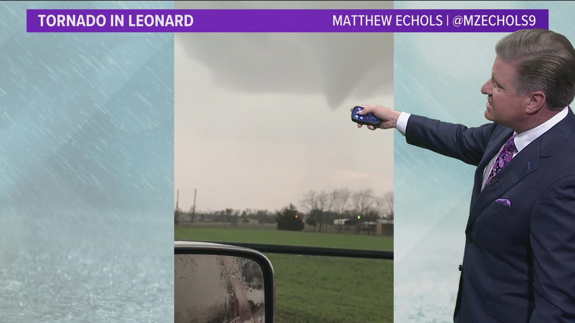 Breaking down the EF1 tornado that hit Leonard, Texas
