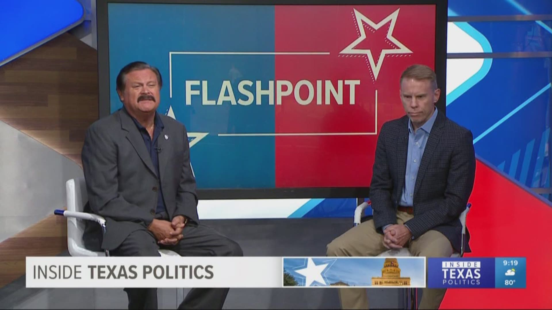 Texas Governor Greg Abbott has talked about the failures that led, in part, to the massacre in Odessa, Texas. Democrats want Gov. Abbott to call a special session and do something about it. Two takes in Flashpoint. From the right, Wade Emmert, former chairman of Dallas County's Republican Party. And from the left, LULAC's National President Domingo Garcia.