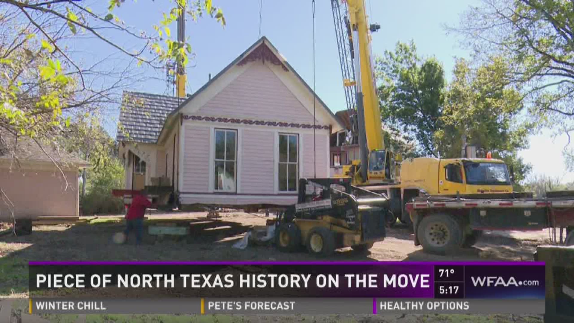 Piece Of North Texas History On The Move