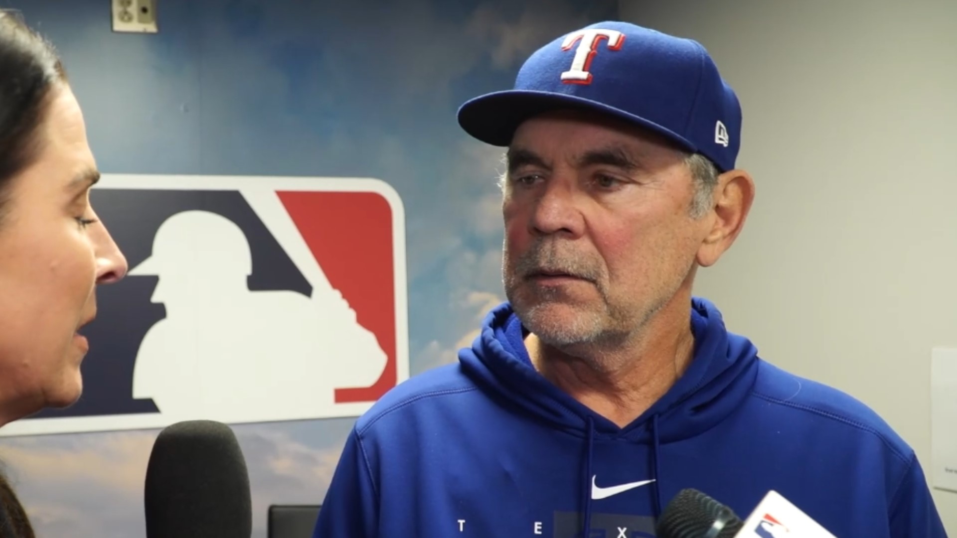 Texas Rangers manager Bruce Bochy explains why Evan Carter isn't starting  Game 2