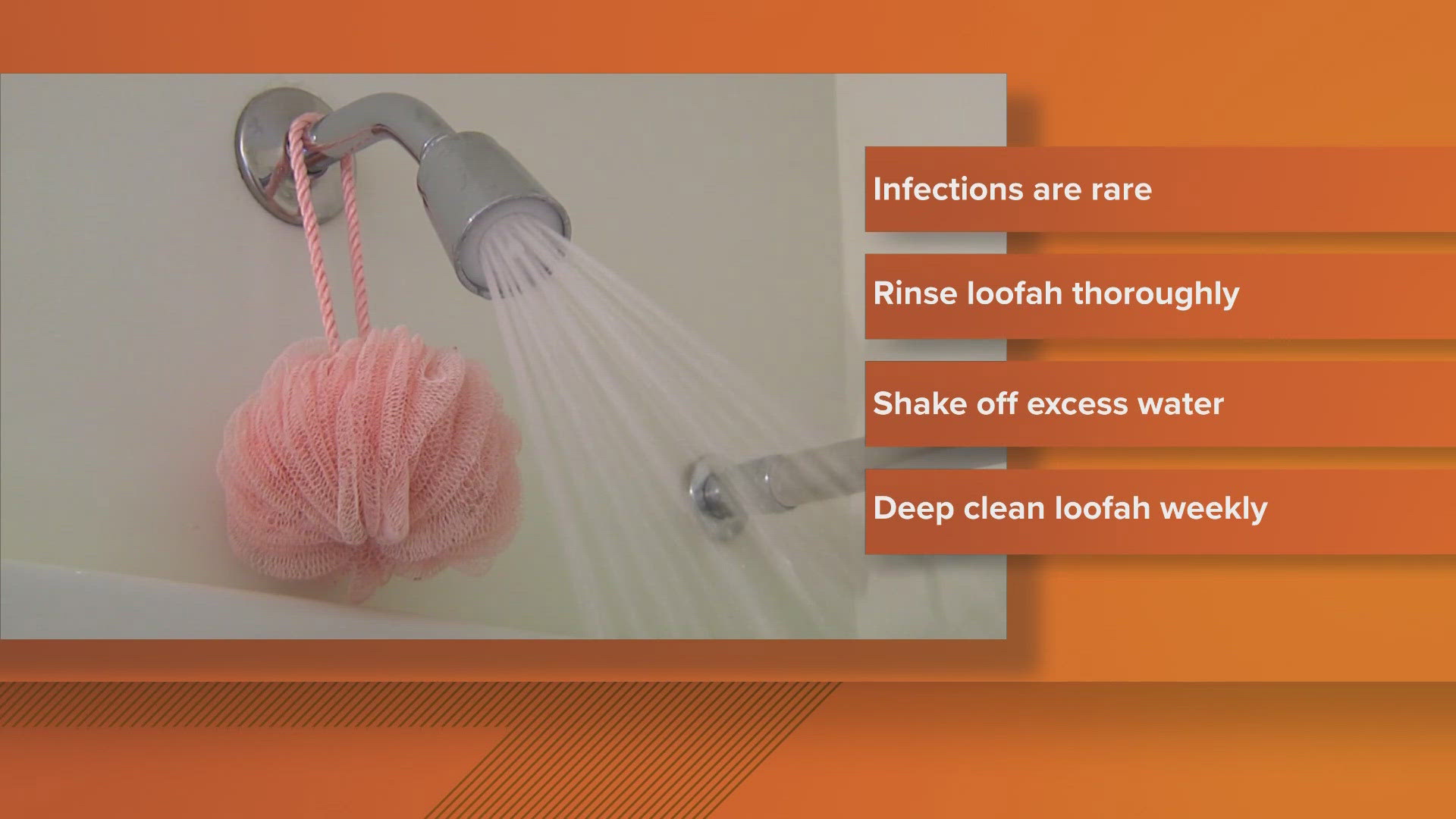 Lingering bacteria could cause problems. 