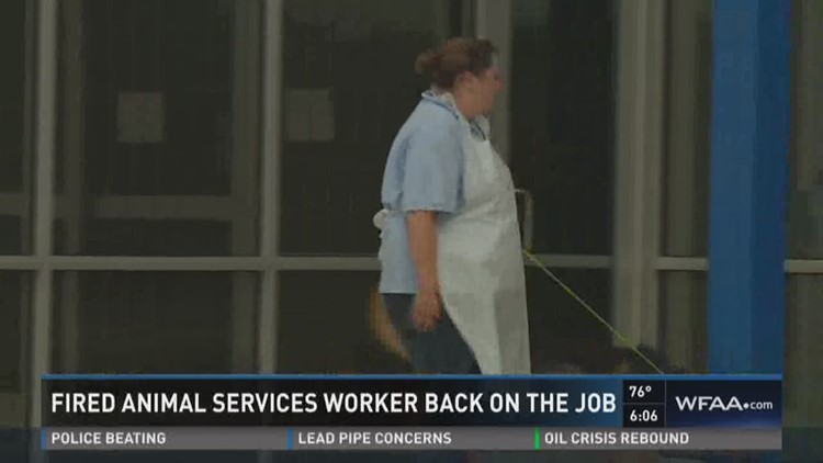 Fired Animal Services Worker