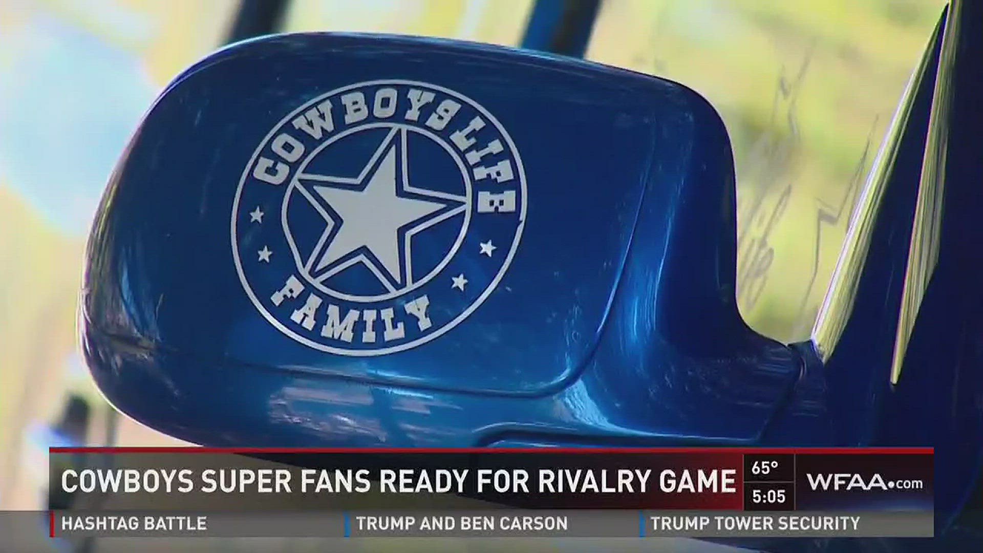 Cowboys super fans ready for rivalry game
