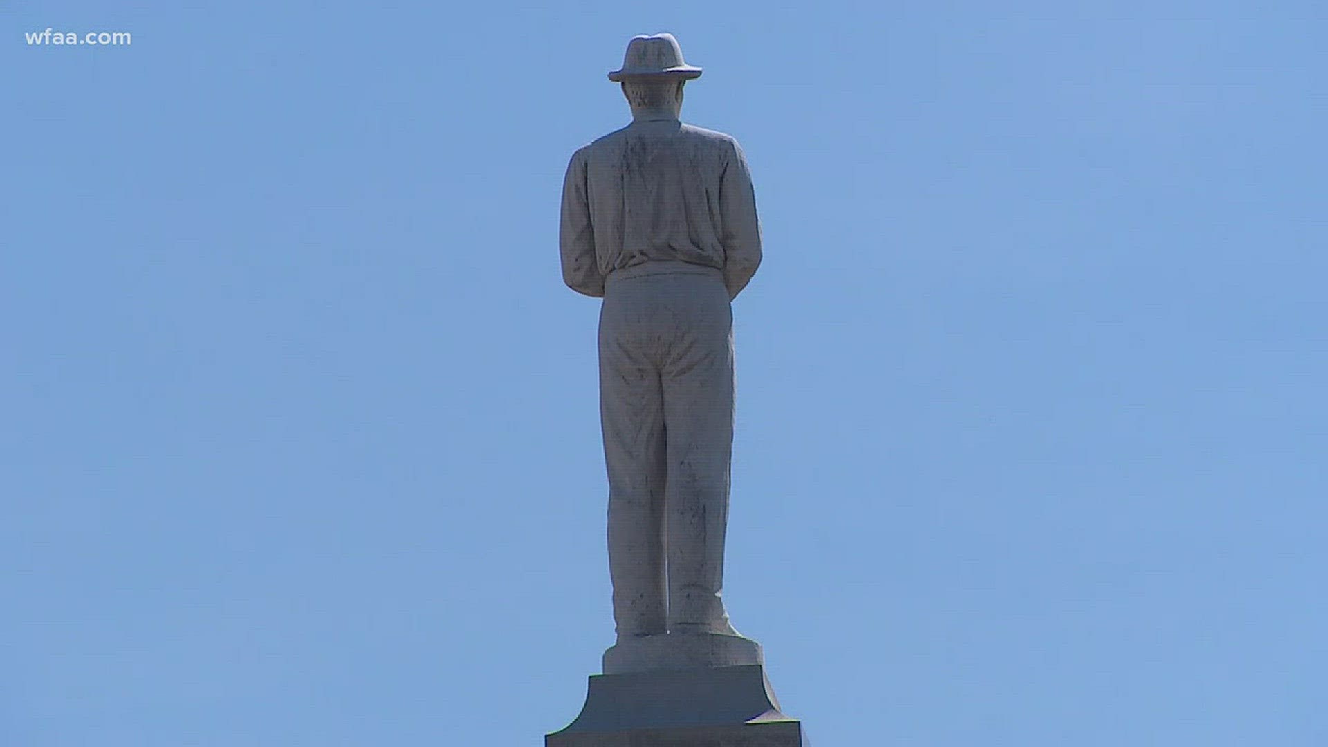 No clear answers yet. We examine what could happen to Dallas' confederate monuments.