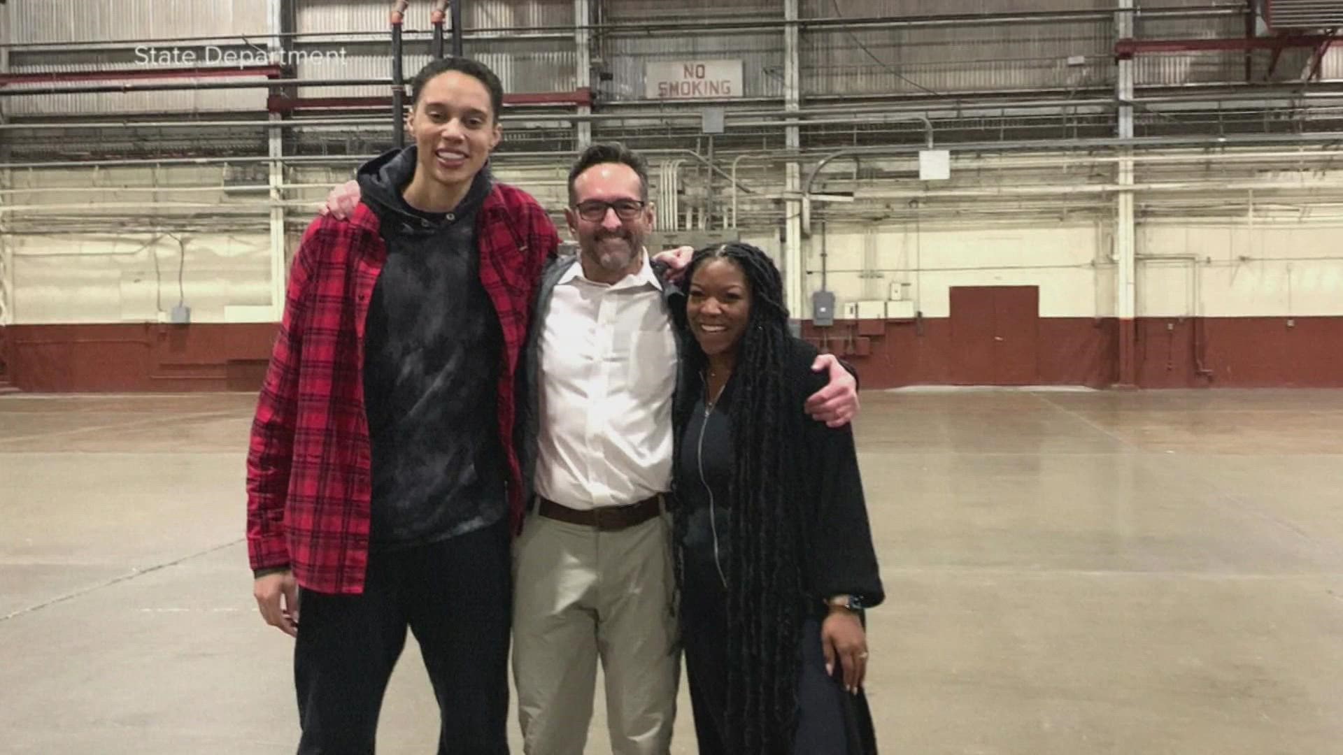 Griner is expected to make a statement later this week.