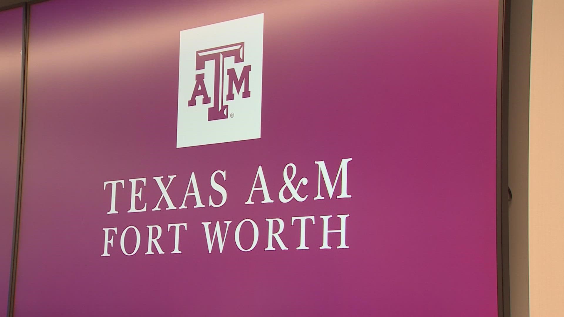 Texas A&M Universitys leadership revealed the name of its future downtown Fort Worth research campus and gave an update on construction plans.