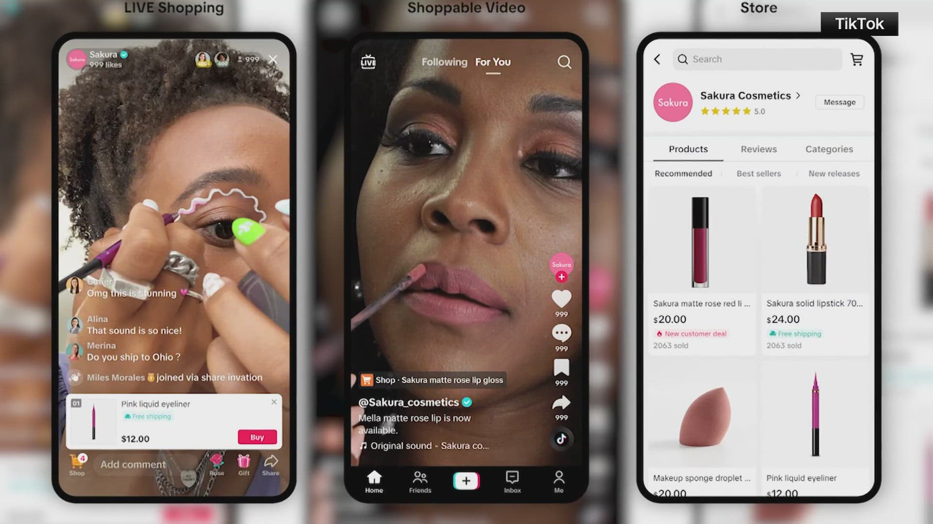 The company is slowly rolling out their e-commerce addition to make it easier for users to buy what they see in TikToks.
