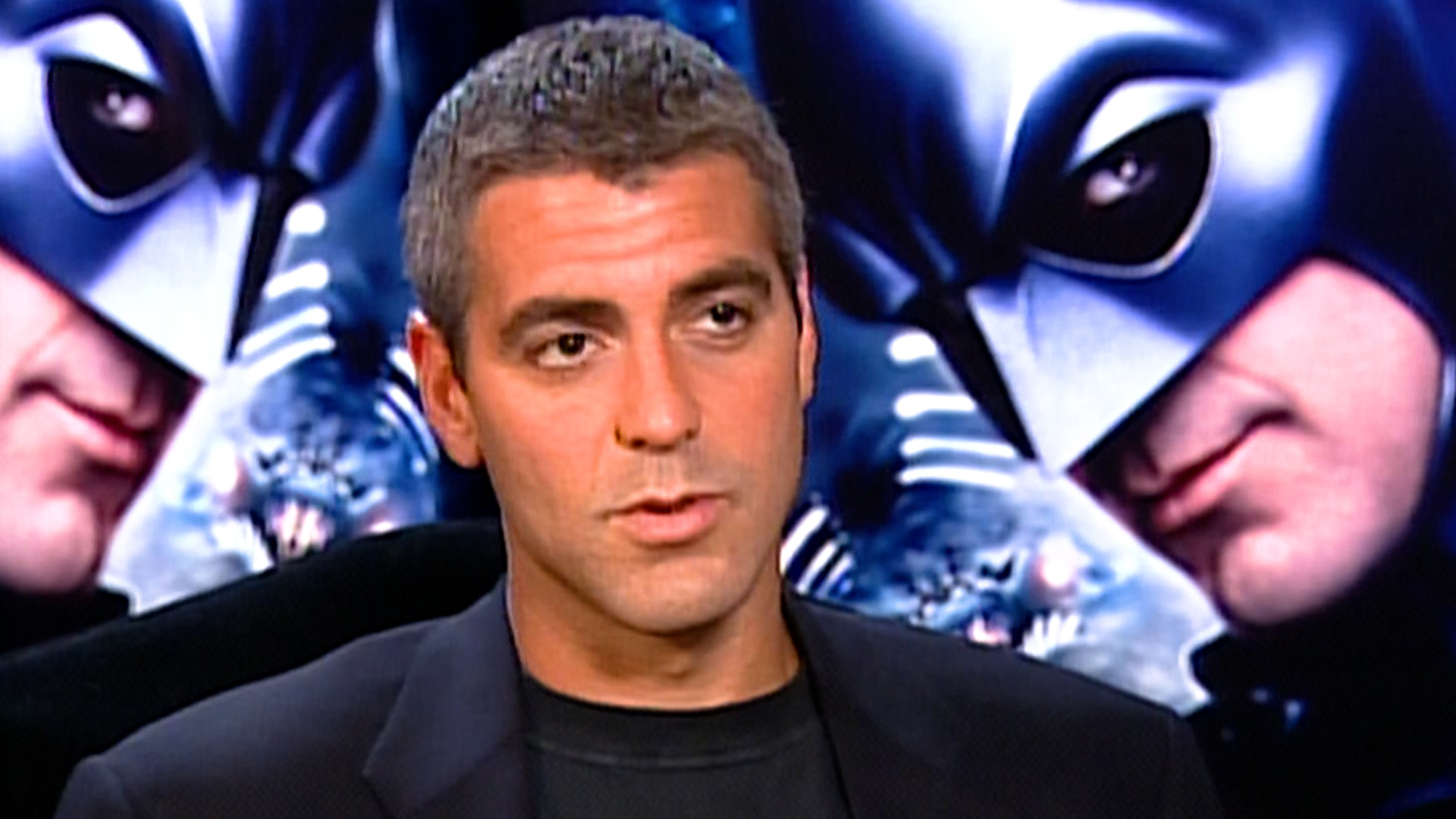 George Clooney sat down with WFAA to talk about taking on the role of Batman in the 1997 film Batman & Robin.
