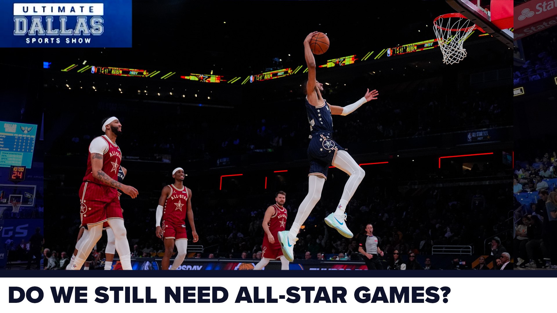 No Fence Riding! The Ultimate Dallas Sports Show breaks down a trio of topics including whether we still need All-Star Games and if NIL is destroying college sports.