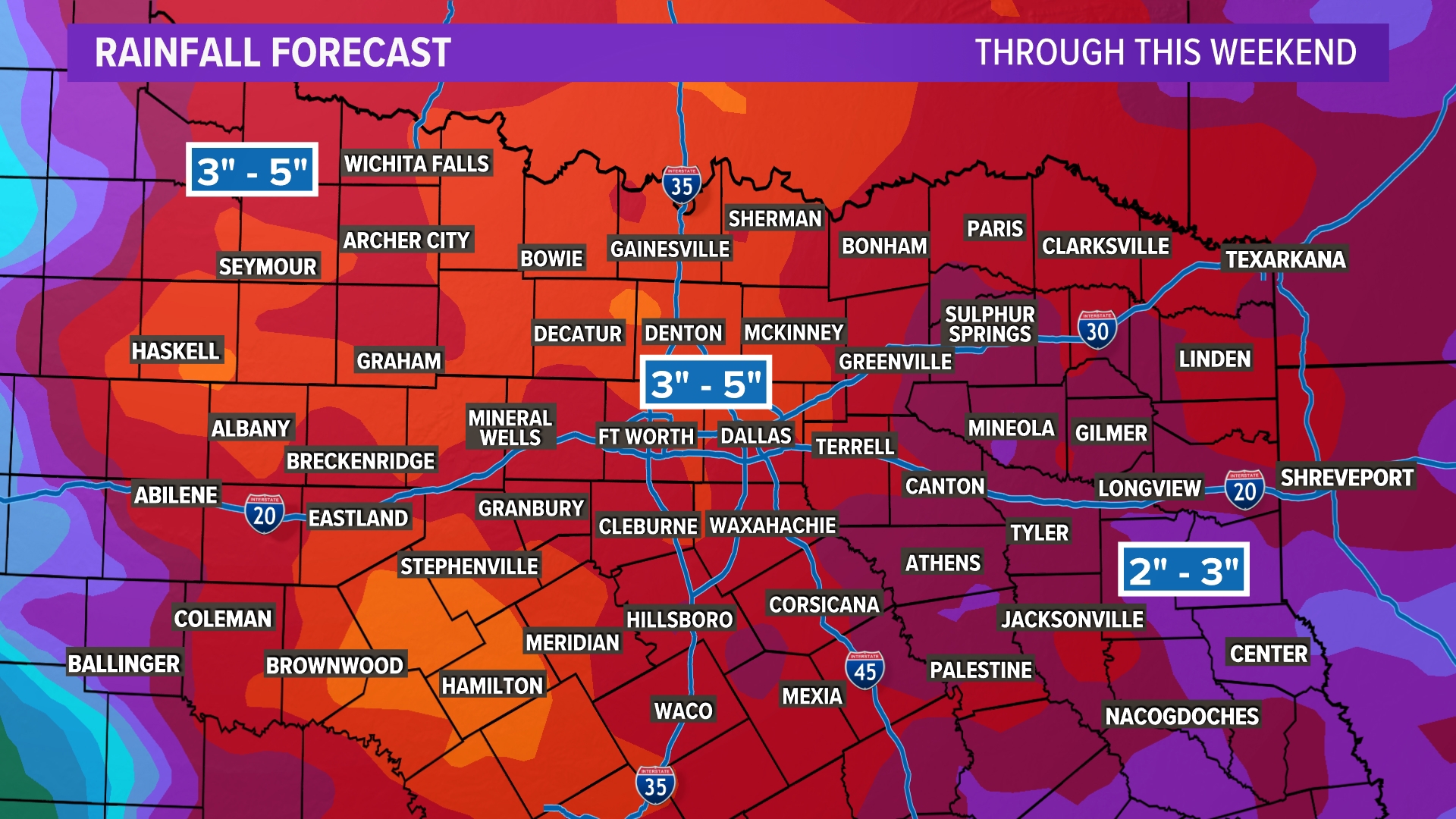 DallasFort Worth weather Looking at DFW storm chances this week