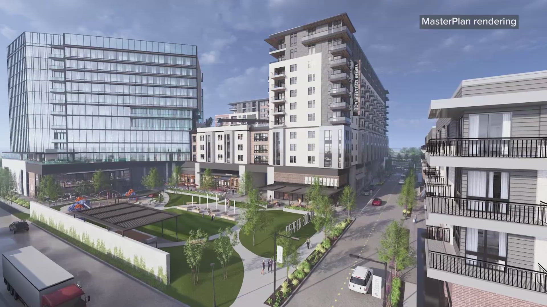 Dallas City Council approved plans to turn Pepper Square, a Far North Dallas shopping center, into a mixed-use development with more than 850 apartments.
