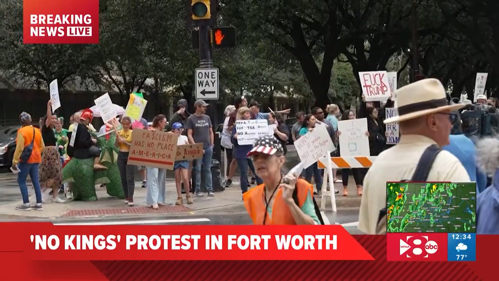 LIVE | No Kings protest happening across Texas | wfaa.com