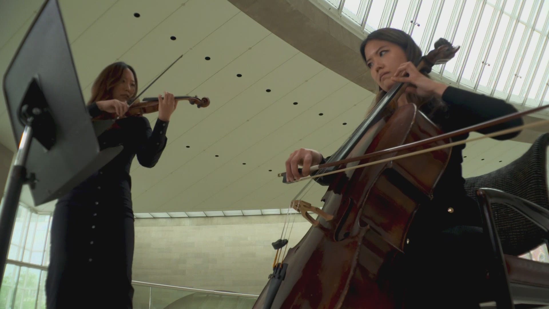 The pandemic music was silenced for both sisters, but this weekend they get to play together at a Dallas Symphony Orchestra concert.