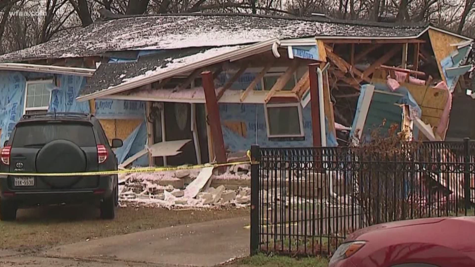 The company continues to replace gas lines in northwest Dallas following a home explosion that killed a 12-year-old girl in February.