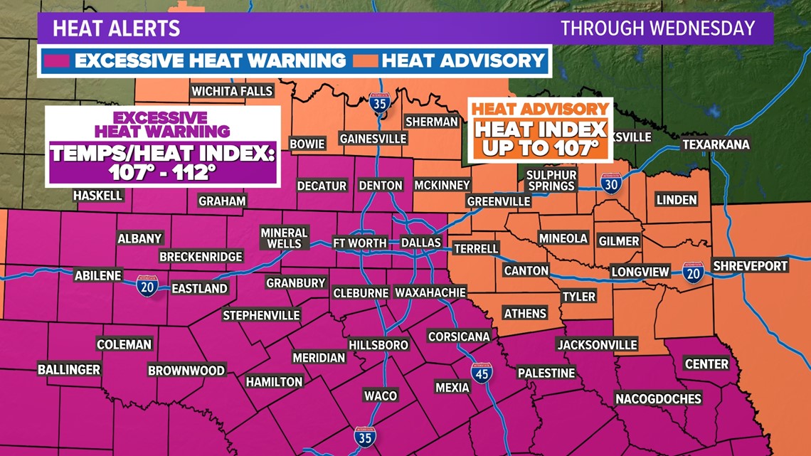 DFW Weather Forecast for August 8-13, 2023 - Vimarsana News