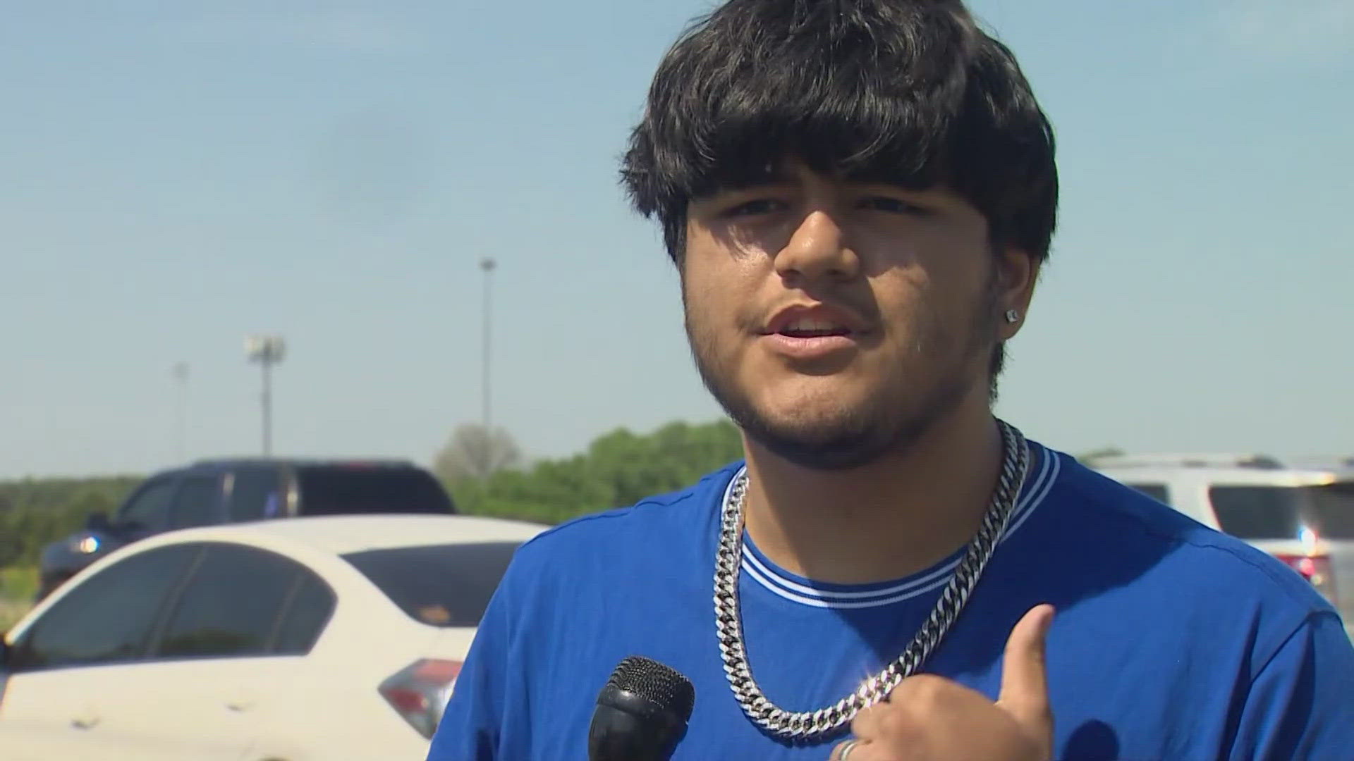 A shooting at Wilmer-Hutchins High School in Southeast Dallas has left at least four hospitalized. 
