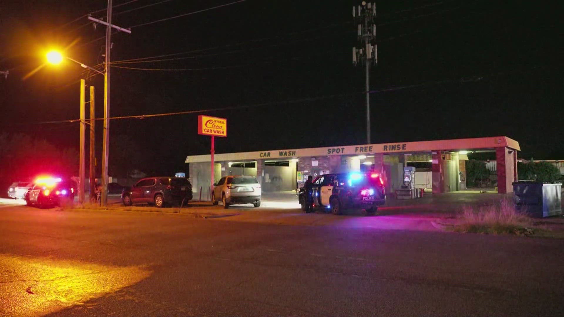 One suspect has been arrested so far in connection with a shooting at a car wash on West Cleburne Road.