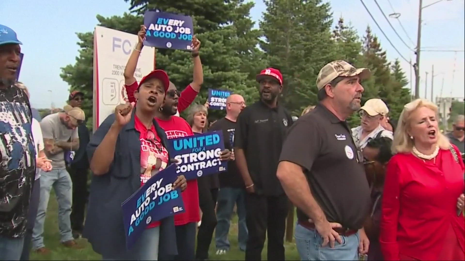 Contracts between 146,000 auto workers and the Detroit companies expire at 11:59 p.m. Sept. 14, and the union's president is once again threatening to strike.