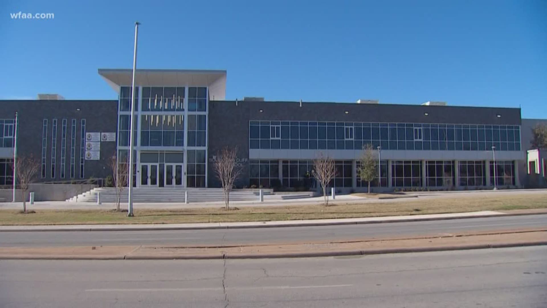 South Oak Cliff High School has been undergoing renovations for nearly two years. The district has invested $52 million on the campus.