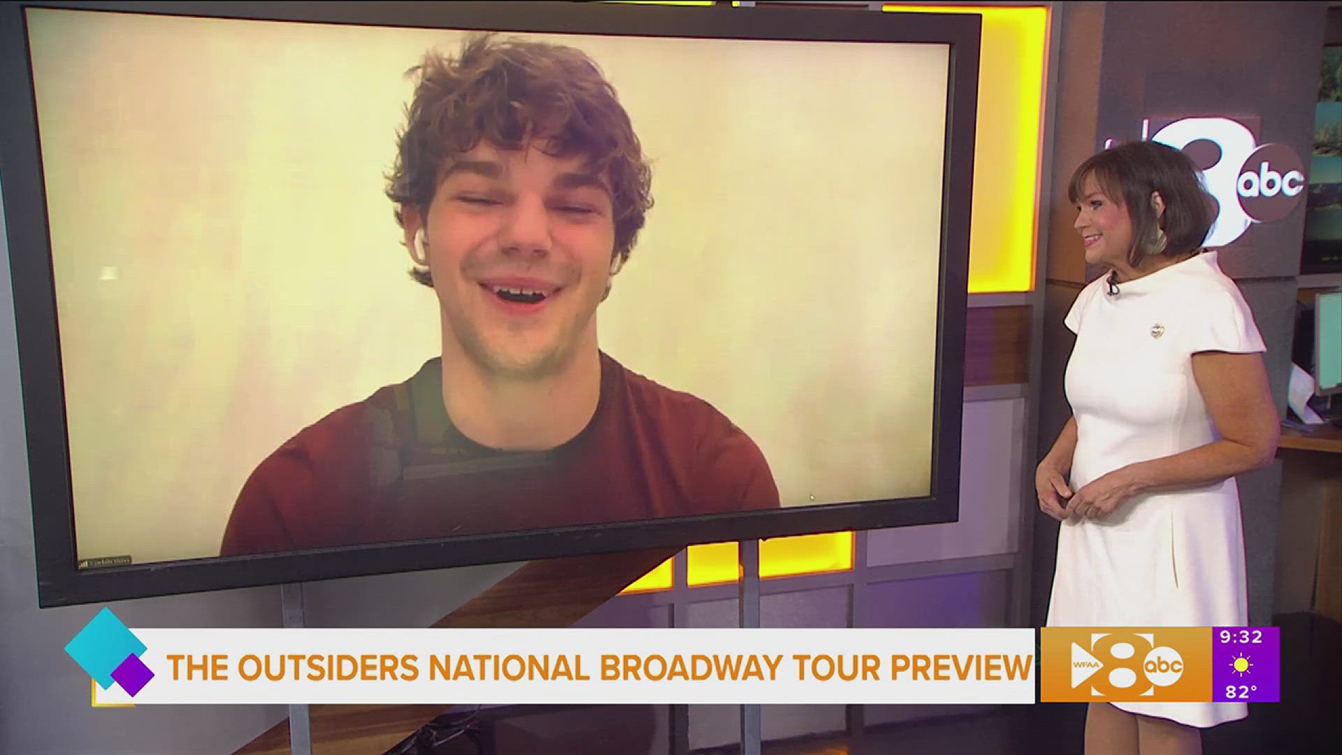 Denton's own Corbin Drew Ross talks about starring as "Sodapop Curtis" in the first national tour of the Tony Award winning Broadway musical "The Outsiders".