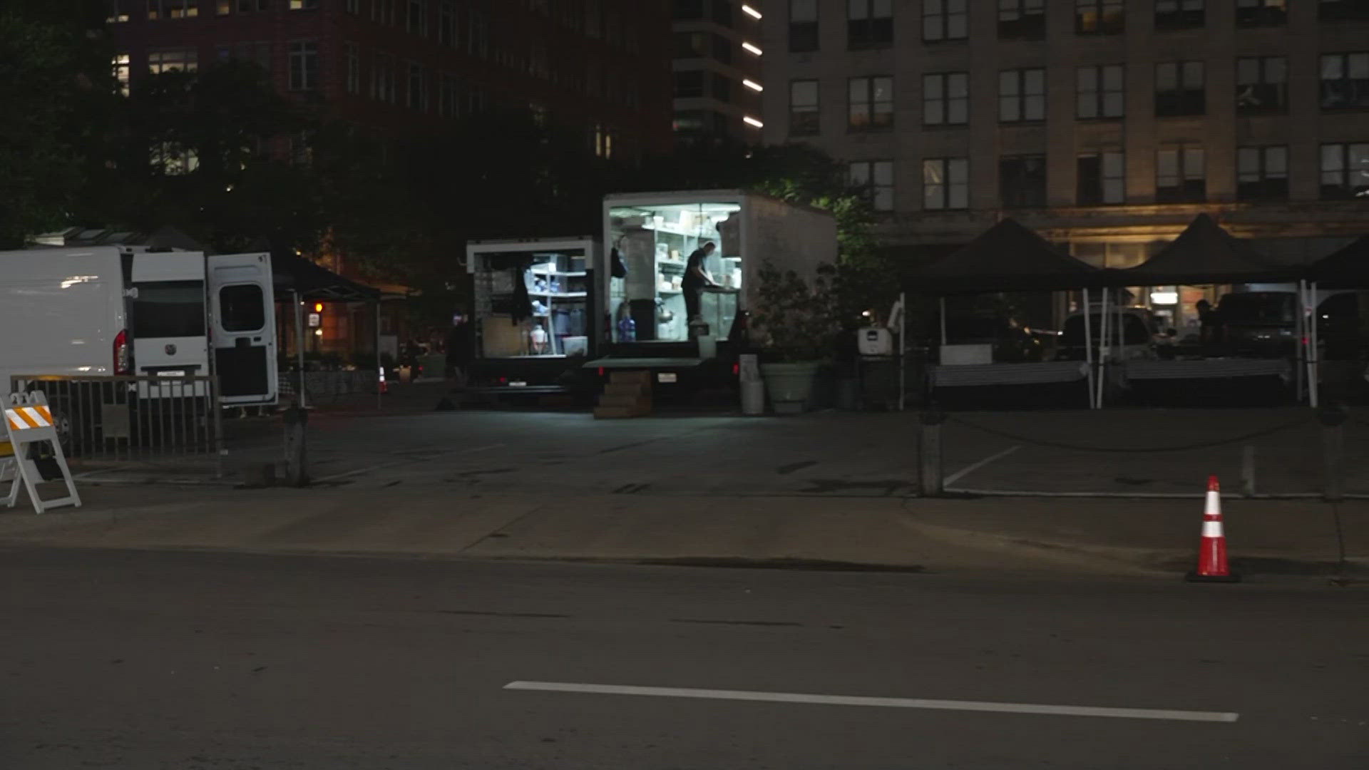 Several downtown roads will close this week. 