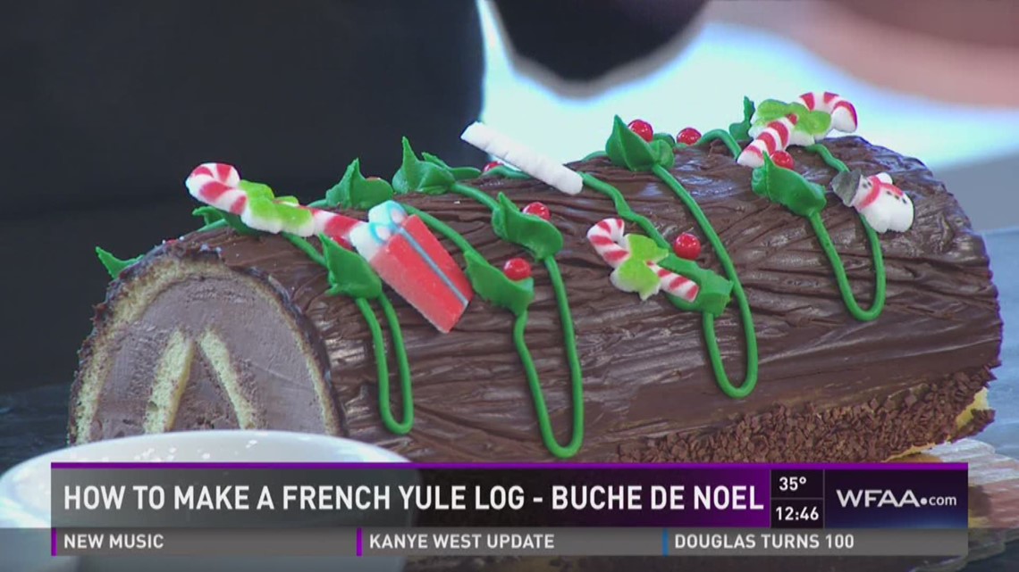 Bûche de Noël: my French log