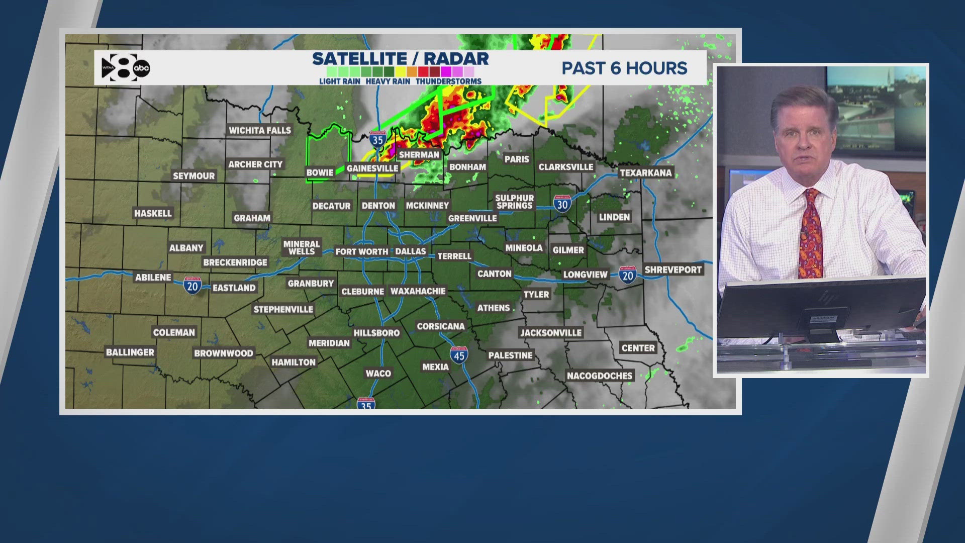 WFAA Chief Meteorologist Pete Delkus breaks down the latest forecast in DFW in his daily 8:30 p.m. livestream.