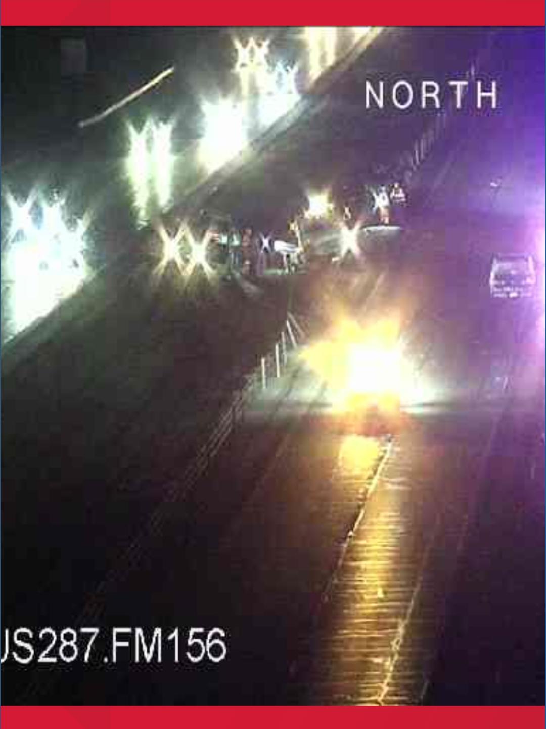 Crash shuts down U.S. 287 near I-35W in Fort Worth | wfaa.com