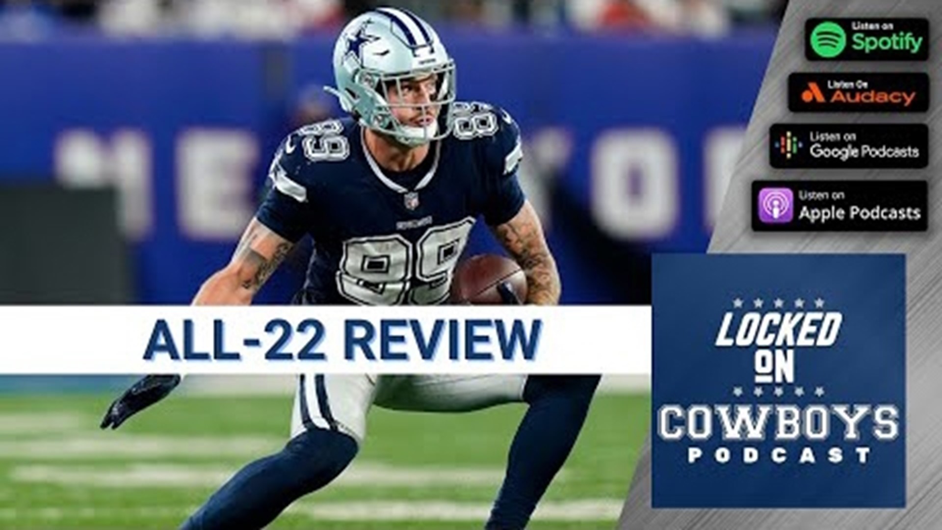 Marcus Mosher and Landon McCool review their All-22 notes from the Week 3 win by the Dallas Cowboys.