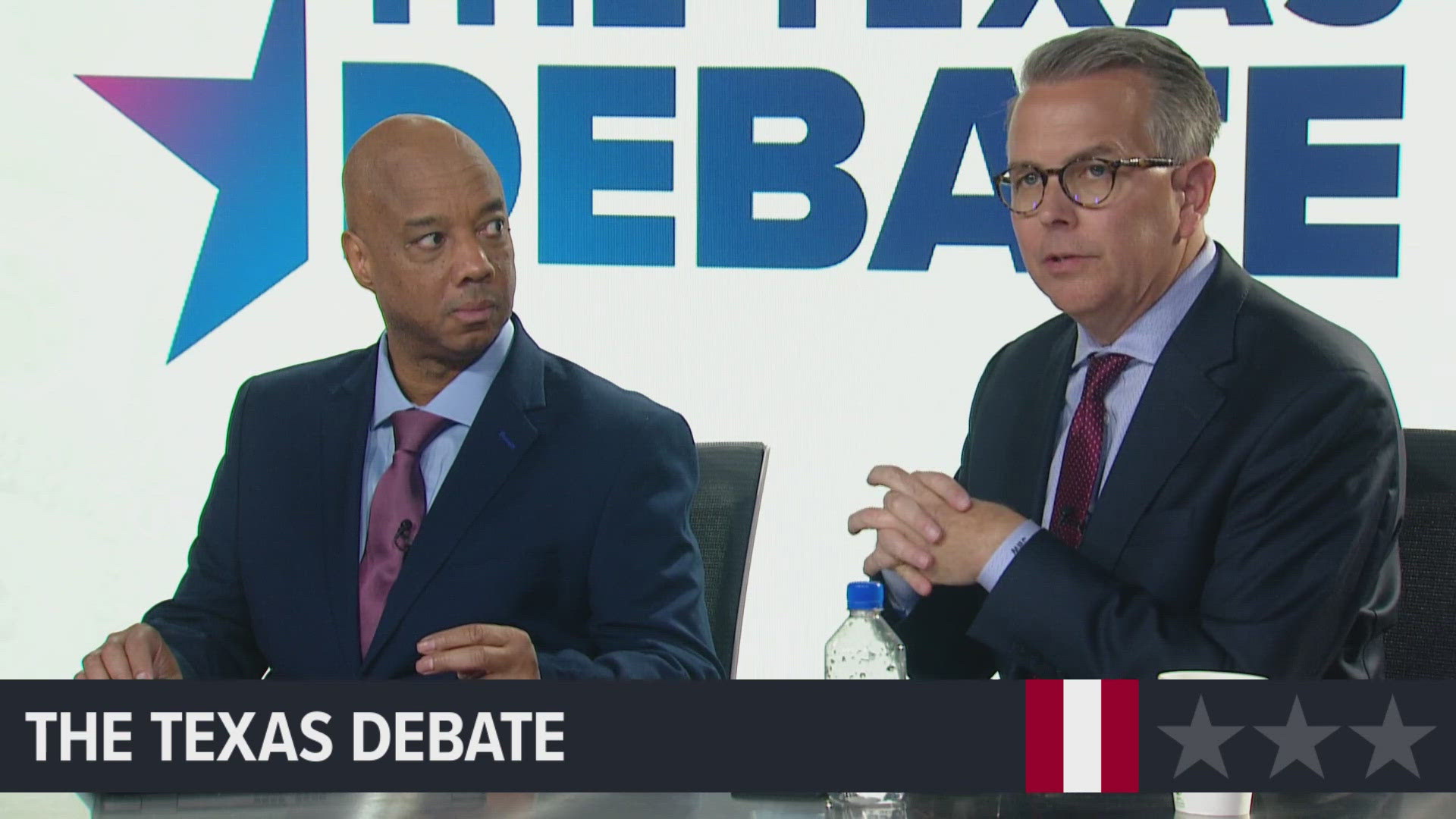 WFAA senior political reporter Jason Whitely and Dallas Morning News political reporter Gromer Jeffers reflect on the biggest moments from the October 15 debate.