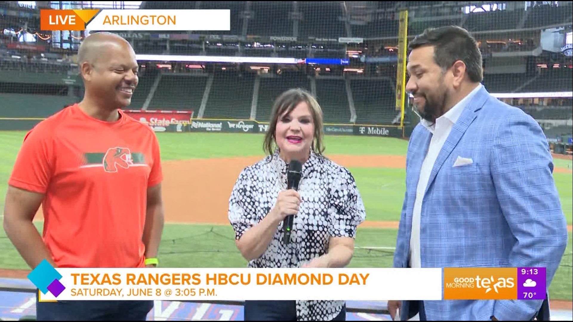 Paige took us to Globe Life Field to learn more about HBCU Diamond Day happening Saturday, June 8.