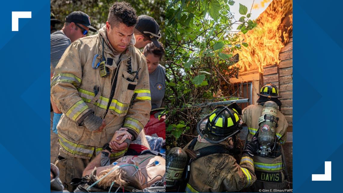 Fort Worth FD: Firefighters injured in Fort Worth house fire collapse ...