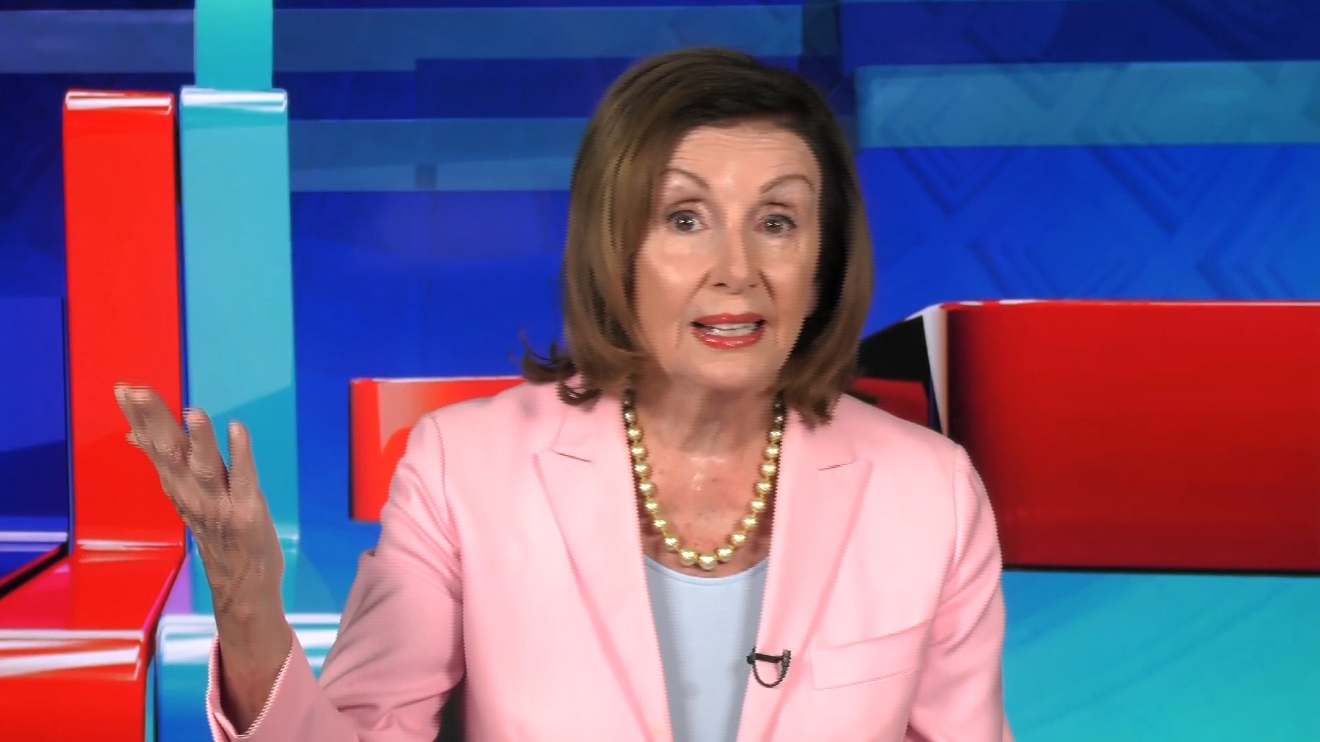 Former House Speaker Nancy Pelosi provided comments on the vice presidential debate while making an appearance on CNN.