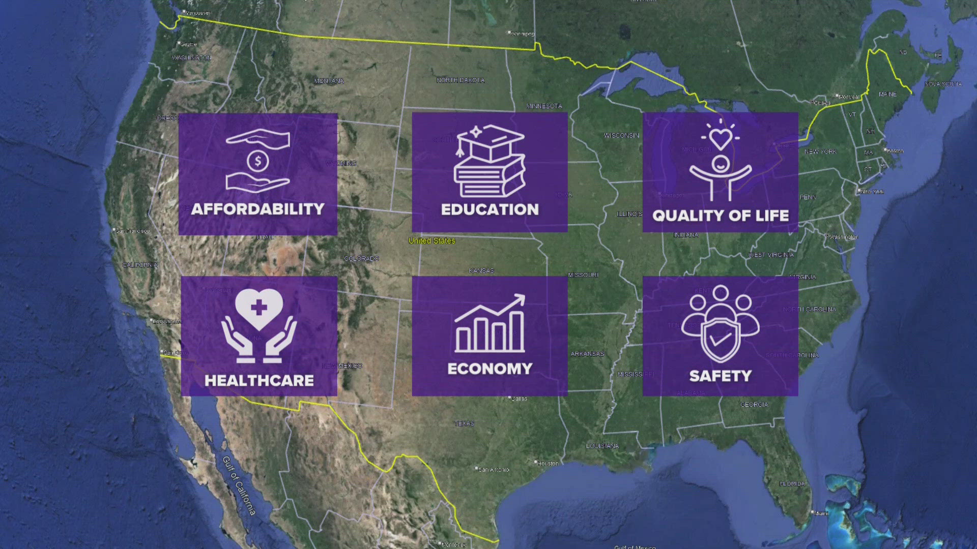 ConsumerAffairs ranked Texas among the worst states to move to based on five factors: affordability, economy, education and health, quality of life and safety.