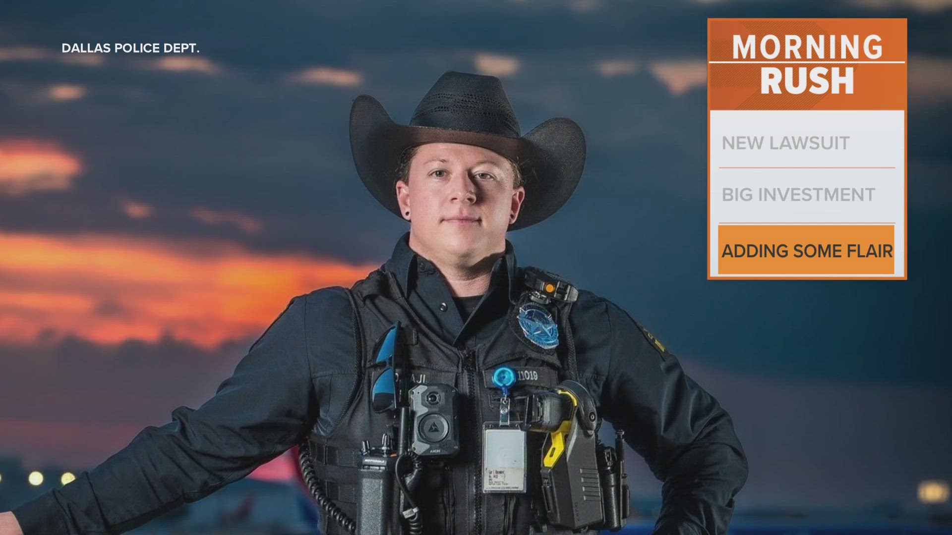 Dallas police officers can now wear a Cowboy hat while on duty, the department said. 