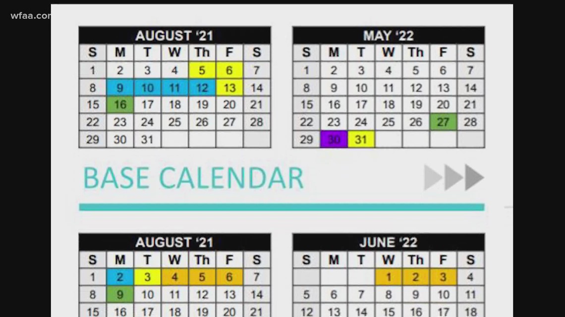 Dallas Isd Calendar 2022 Dallas Isd Says More Calendar Changes To Come As Covid-19 Pandemic  Continues In 2021 | Wfaa.com