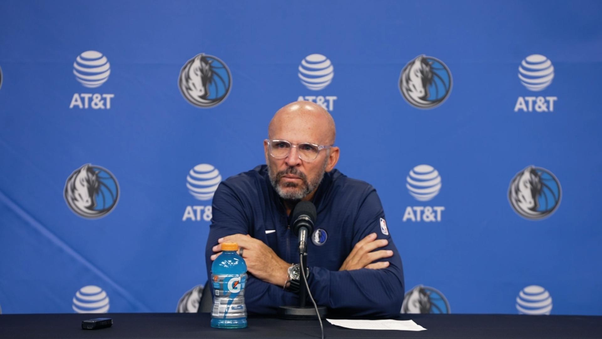 Jason Kidd talked about the Dallas Mavericks' win over the Utah Jazz.